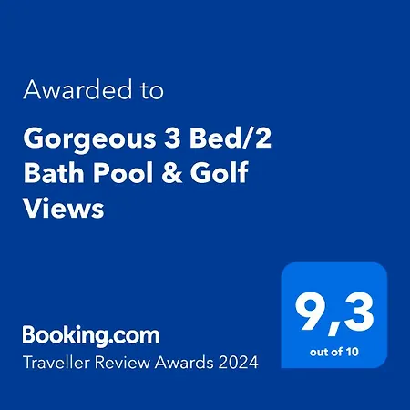 דירה Gorgeous 3 Bed/2 Bath Pool & Golf Views *